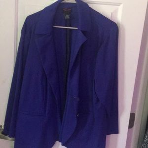 Purple blazer